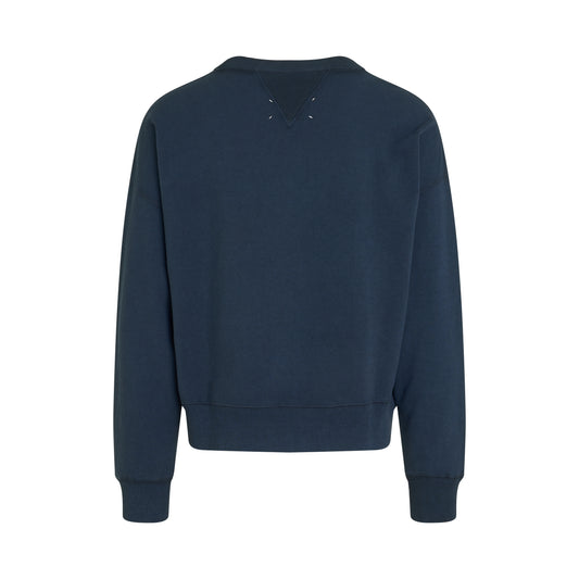 Classic Logo Sweatshirt in Blue