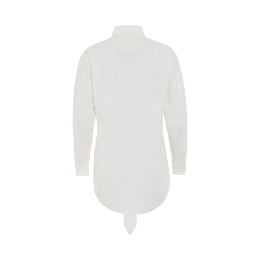 M Cotton Poplin Shirt in White