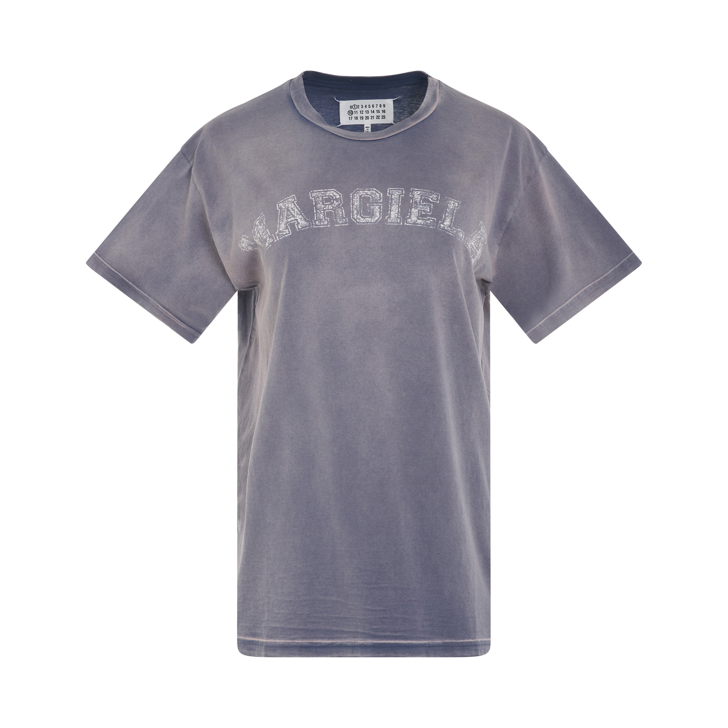 Faded Logo Relaxed Fit T-Shirt in Lilac