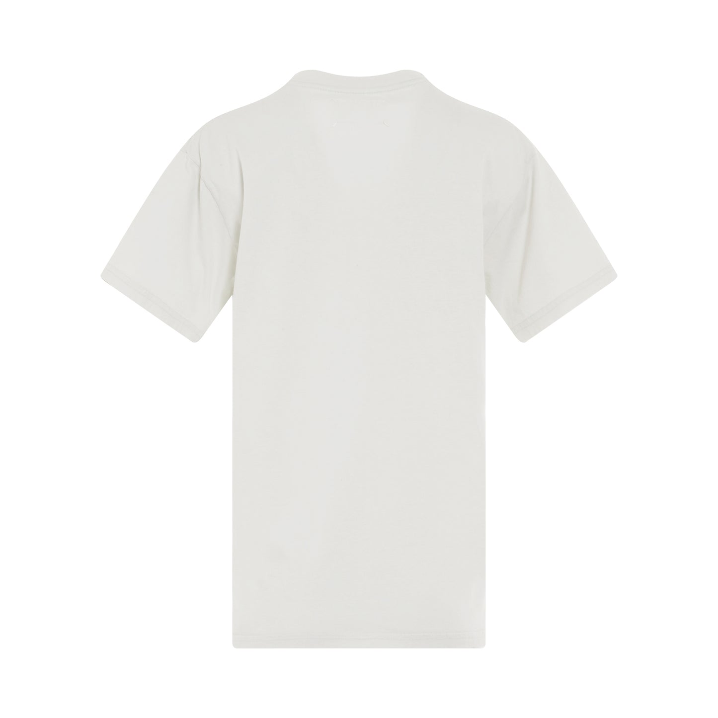 Scattered Numeric Logo T-Shirt in Off White