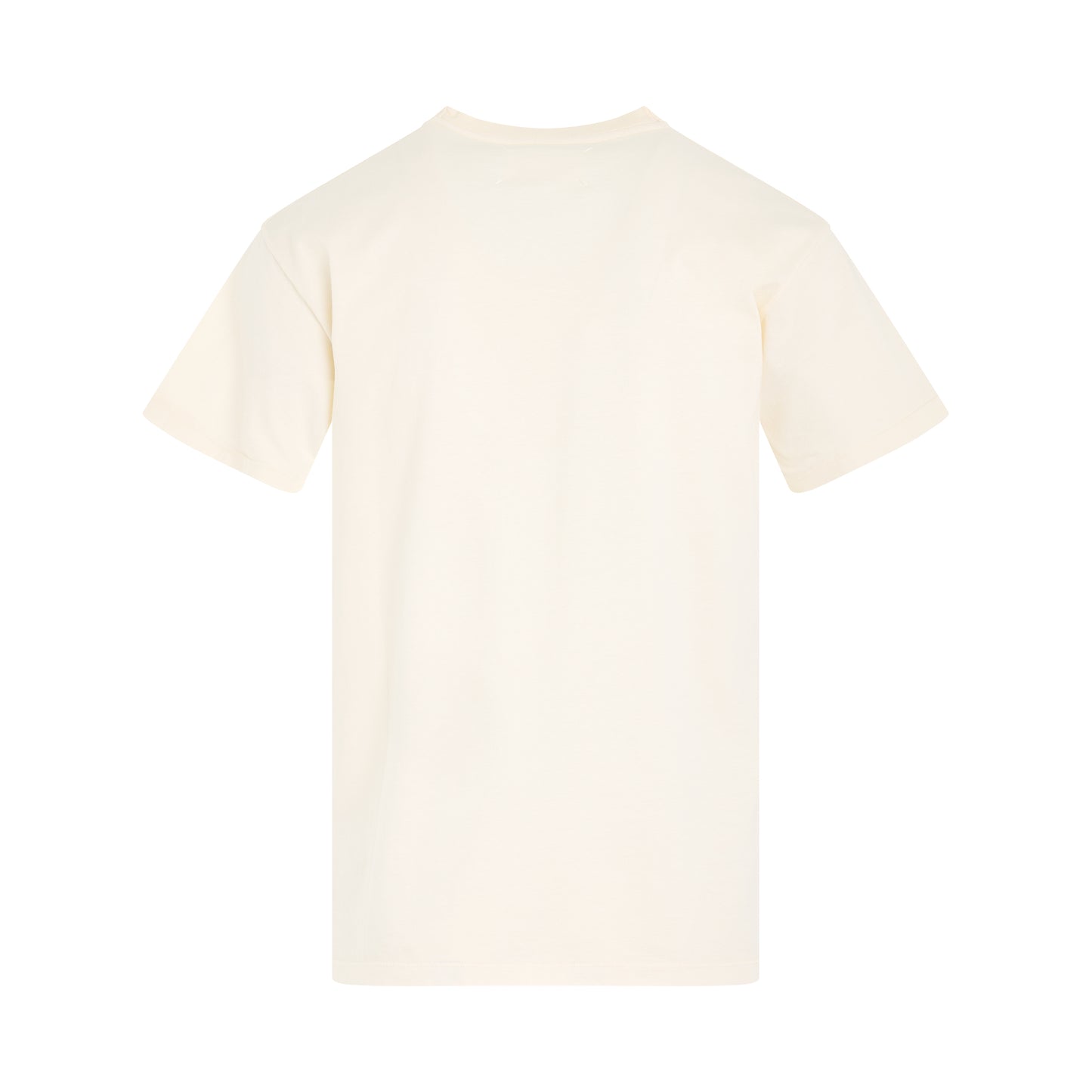 Faded Logo Relaxed Fit T-Shirt in Ivory