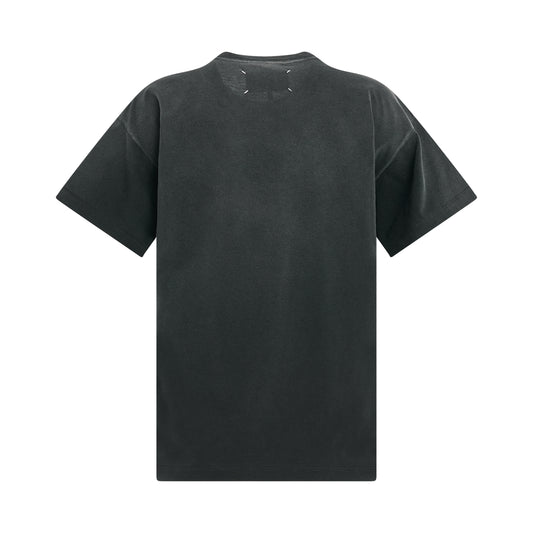 Reverse Logo T-Shirt in Black