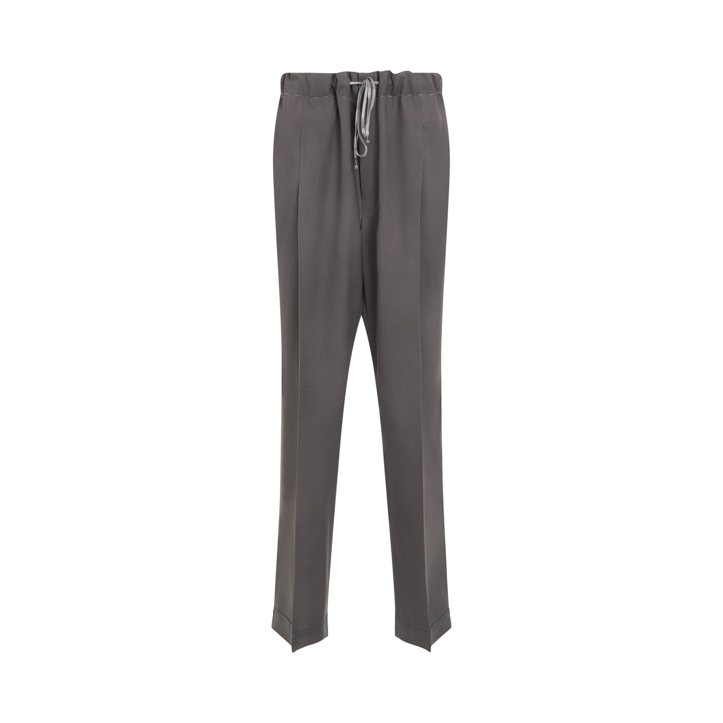 Wool Trousers in Grey