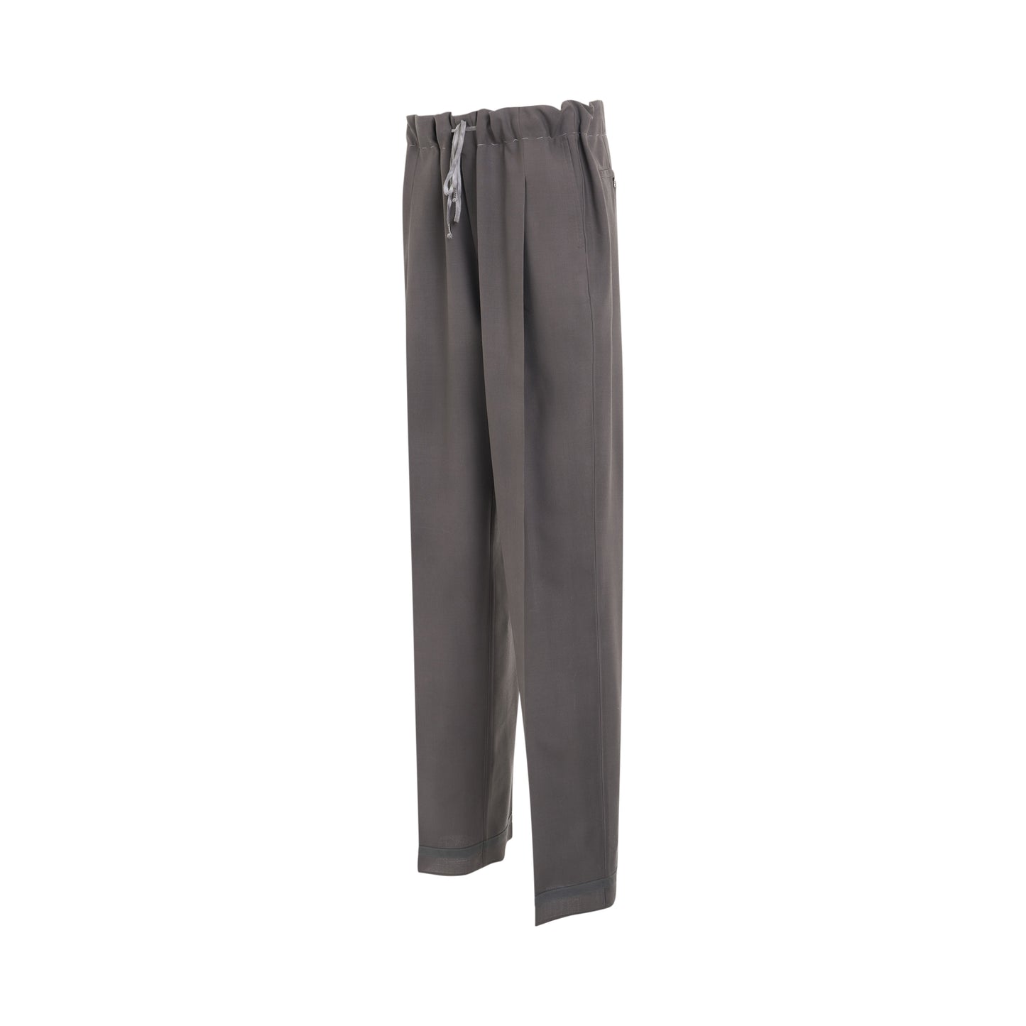 Wool Trousers in Grey