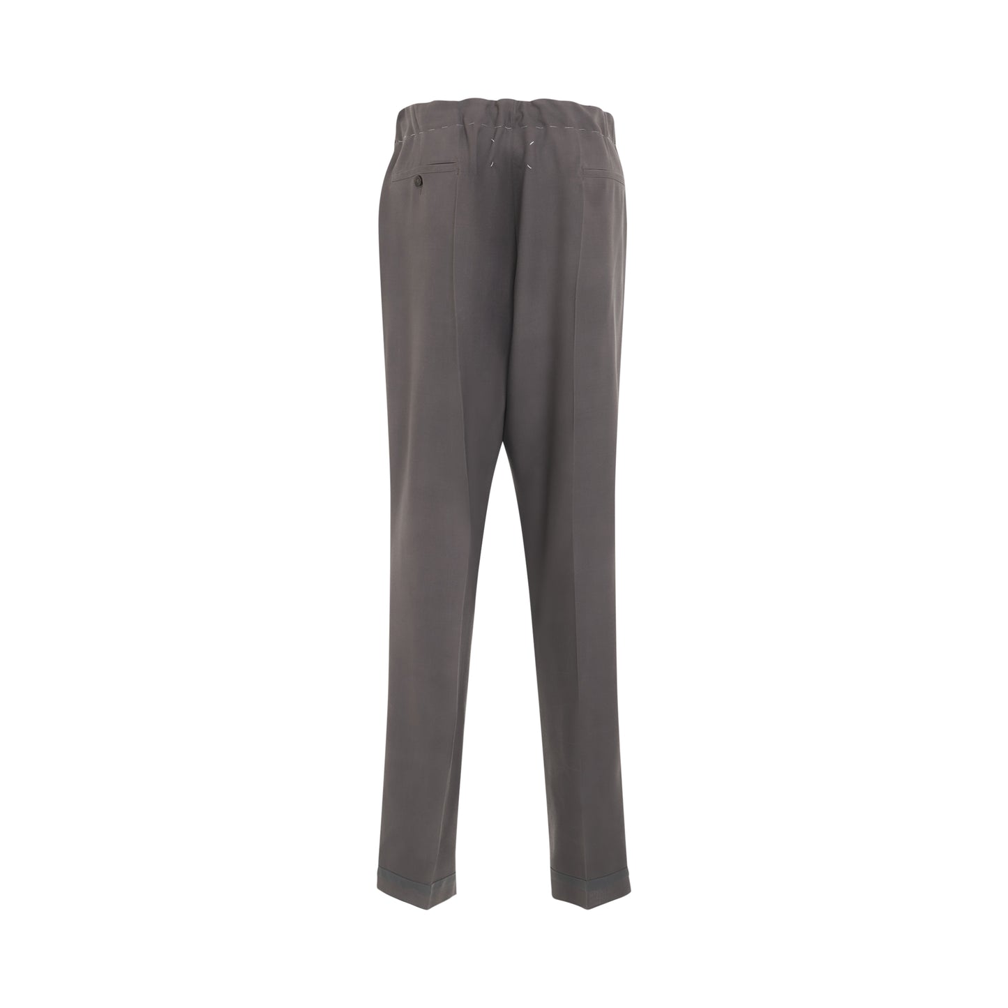 Wool Trousers in Grey