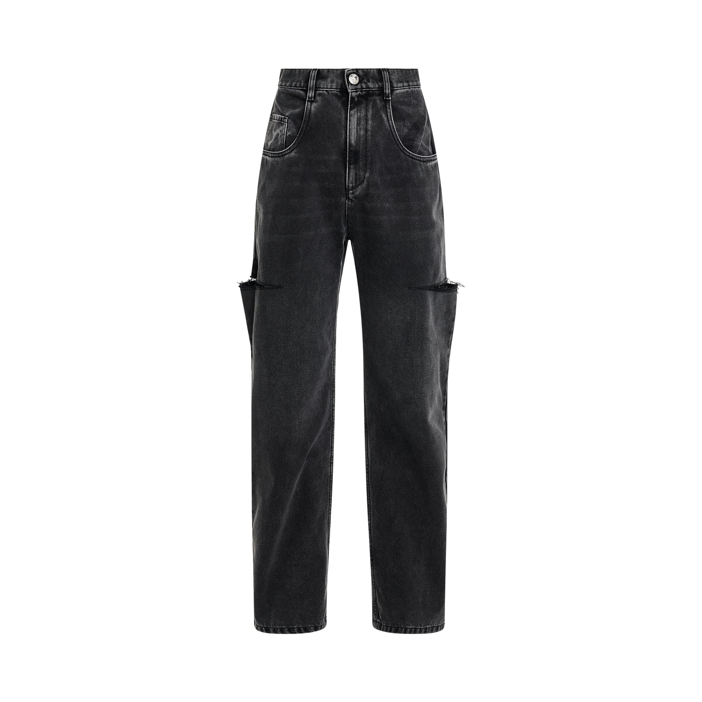 Maison Margiela Pants 5 Pockets in Washed Black