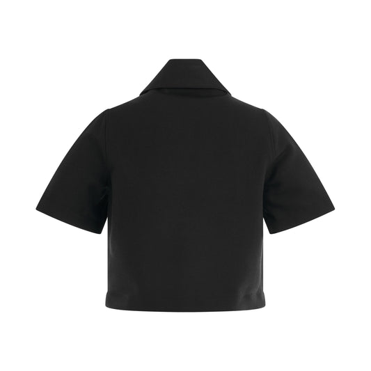 Reproportioned Shirt in Black