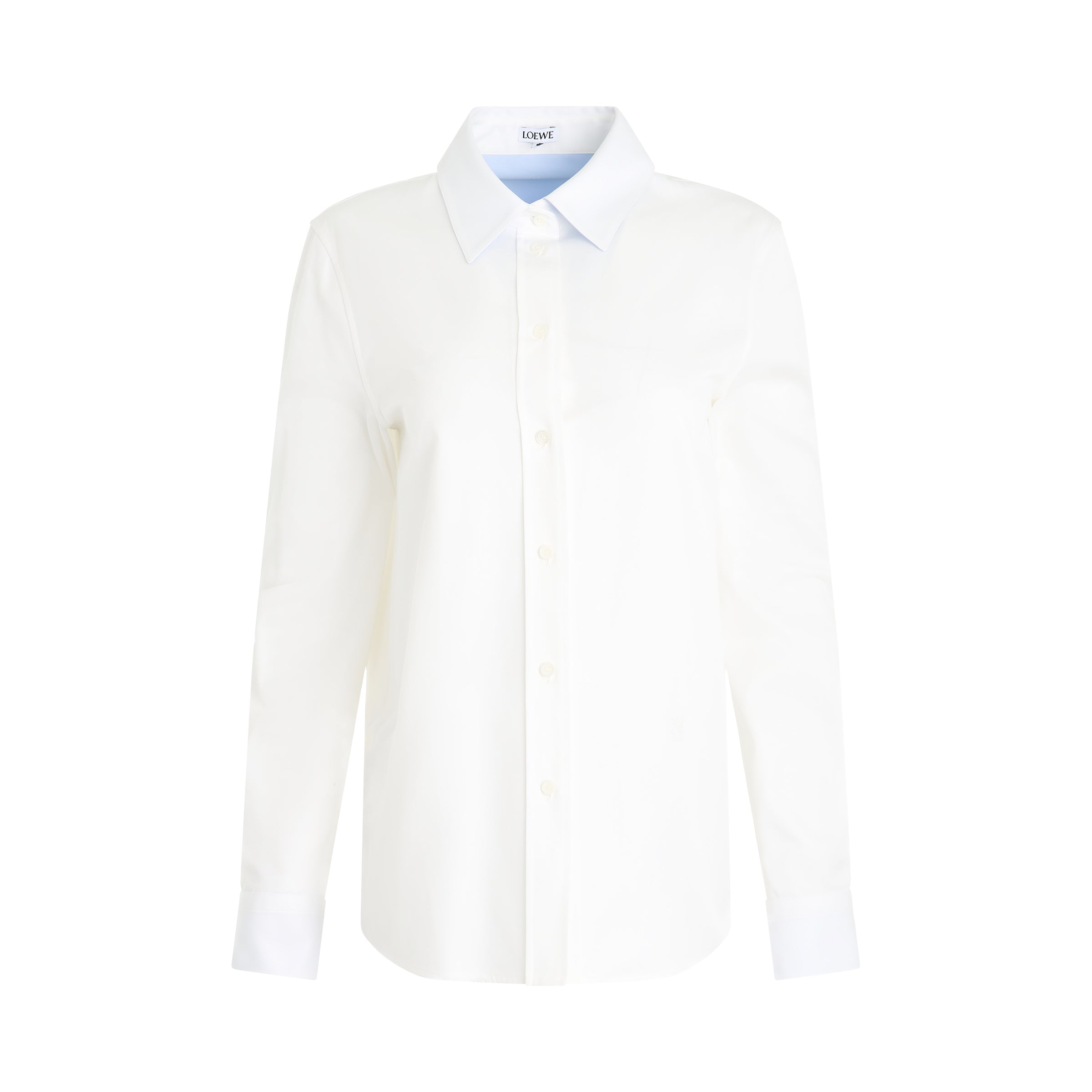 Women Cotton Shirt in White