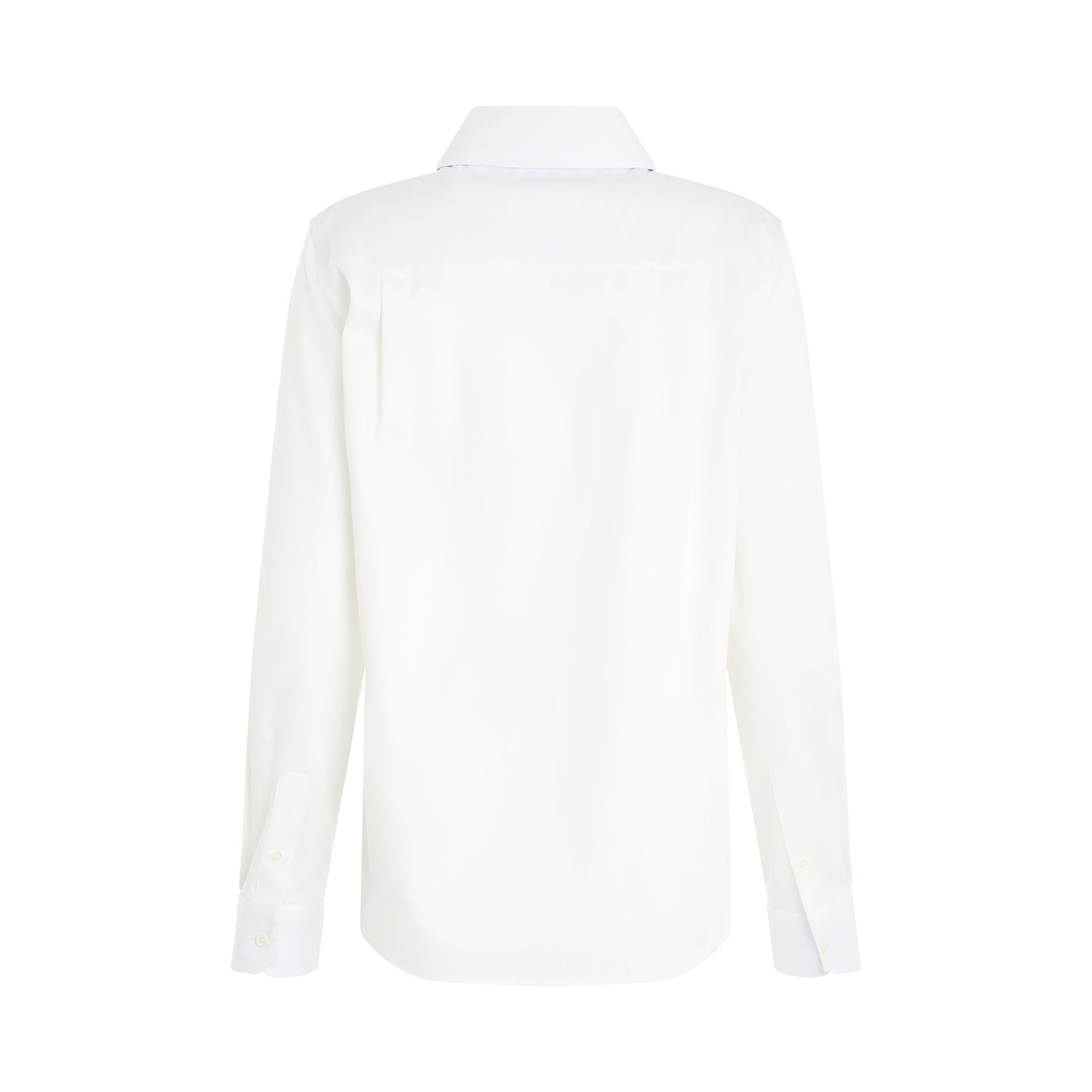 Women Cotton Shirt in White