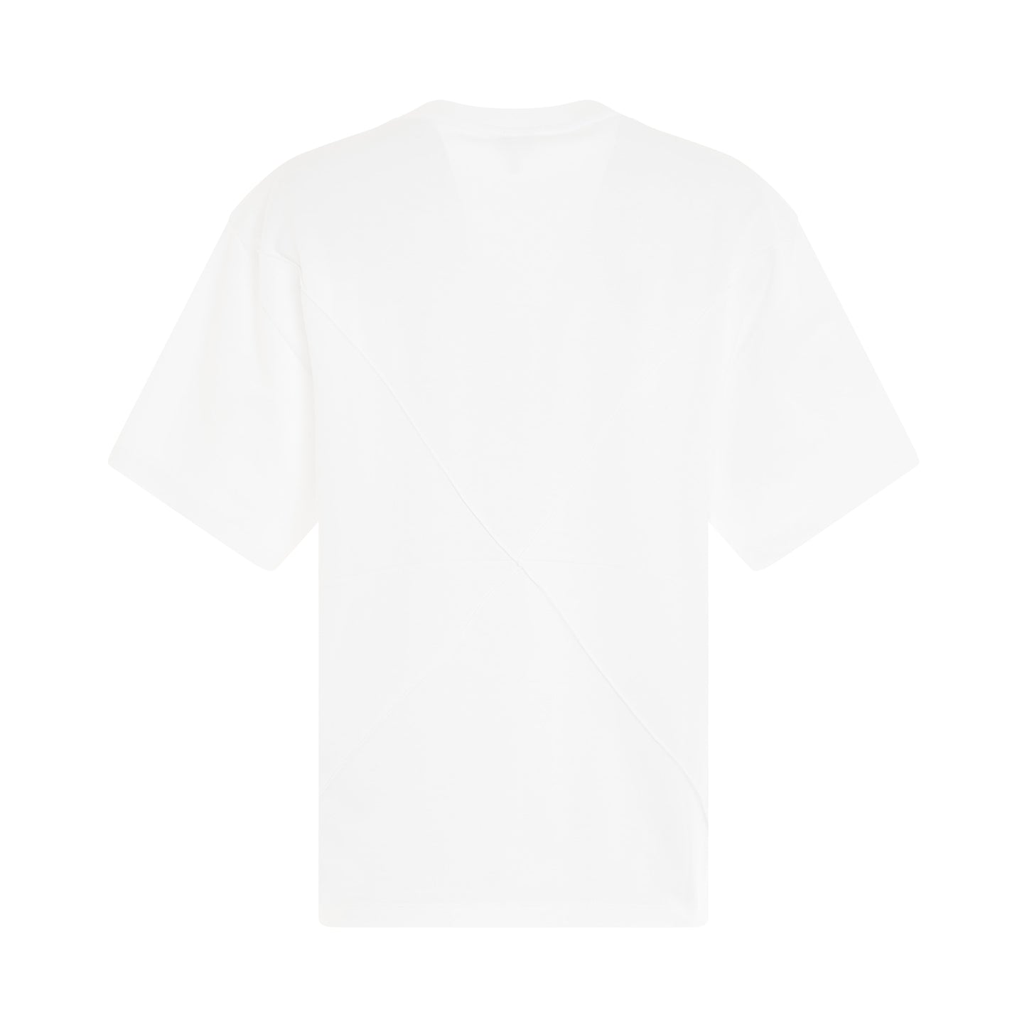 Puzzle Fold T-Shirt in White