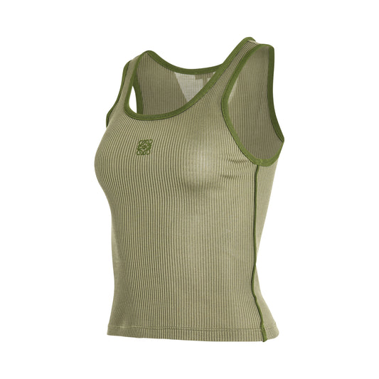 Tank Top in Military Green