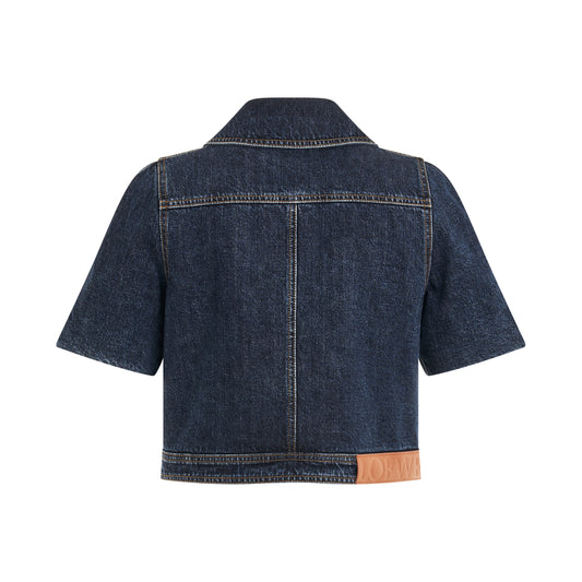 Reproportioned Denim Jacket in Raw Denim