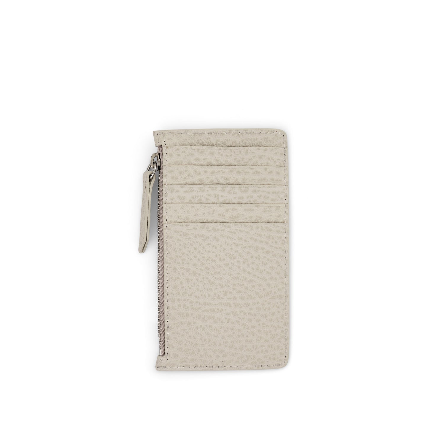 Zip Credit Card Holder in Grey