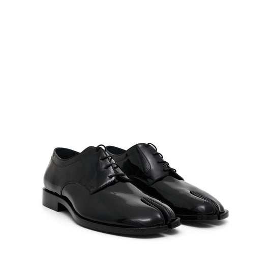 Tabi Patent Brogues in Black