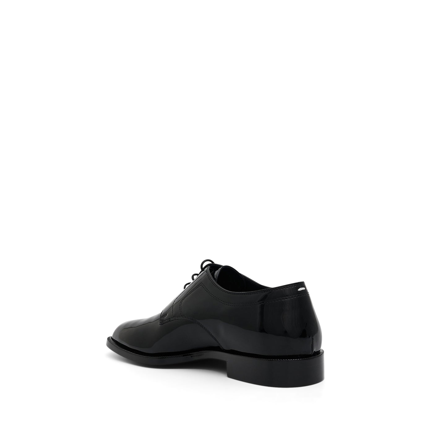 Tabi Patent Brogues in Black