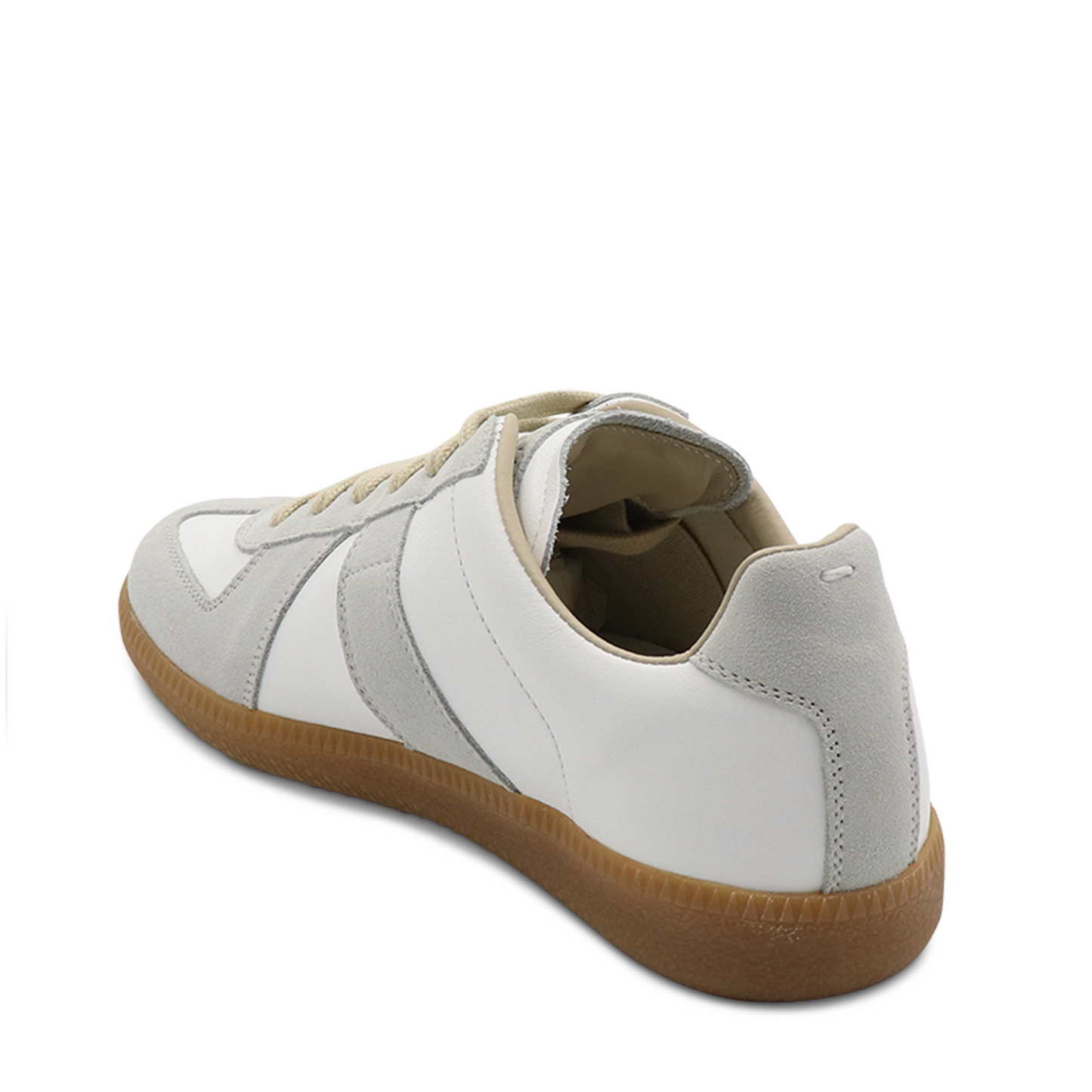 Replica Leather Sneakers in White