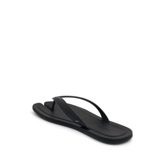 Tabi Flip-Flops in Black Raven