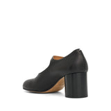 Tabi Mary Janes Heels in Black Back View | MAISON MARGIELA