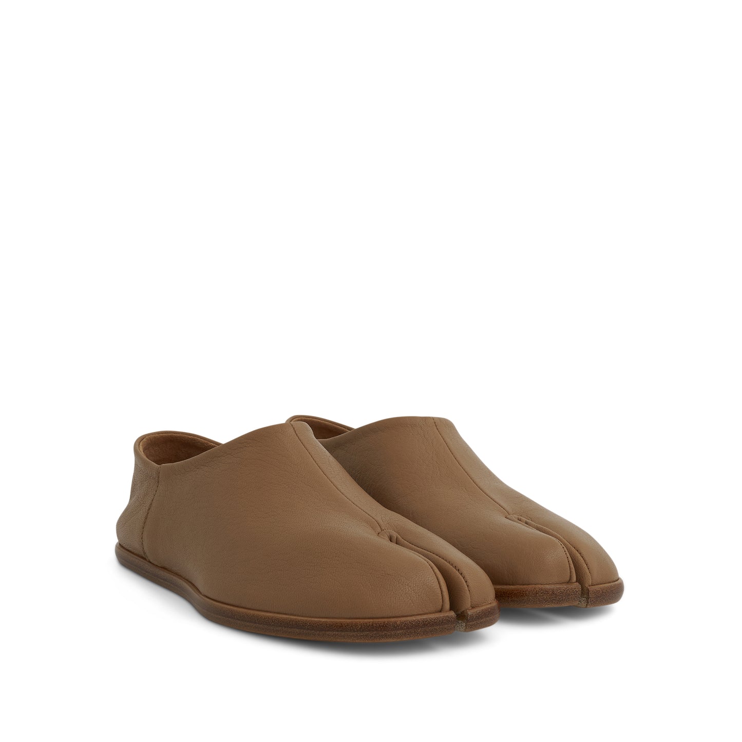 Tabi Babouches Loafers in Nude