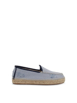 Embroidered Espadrilles in Breeze Side View | MAISON MARGIELA