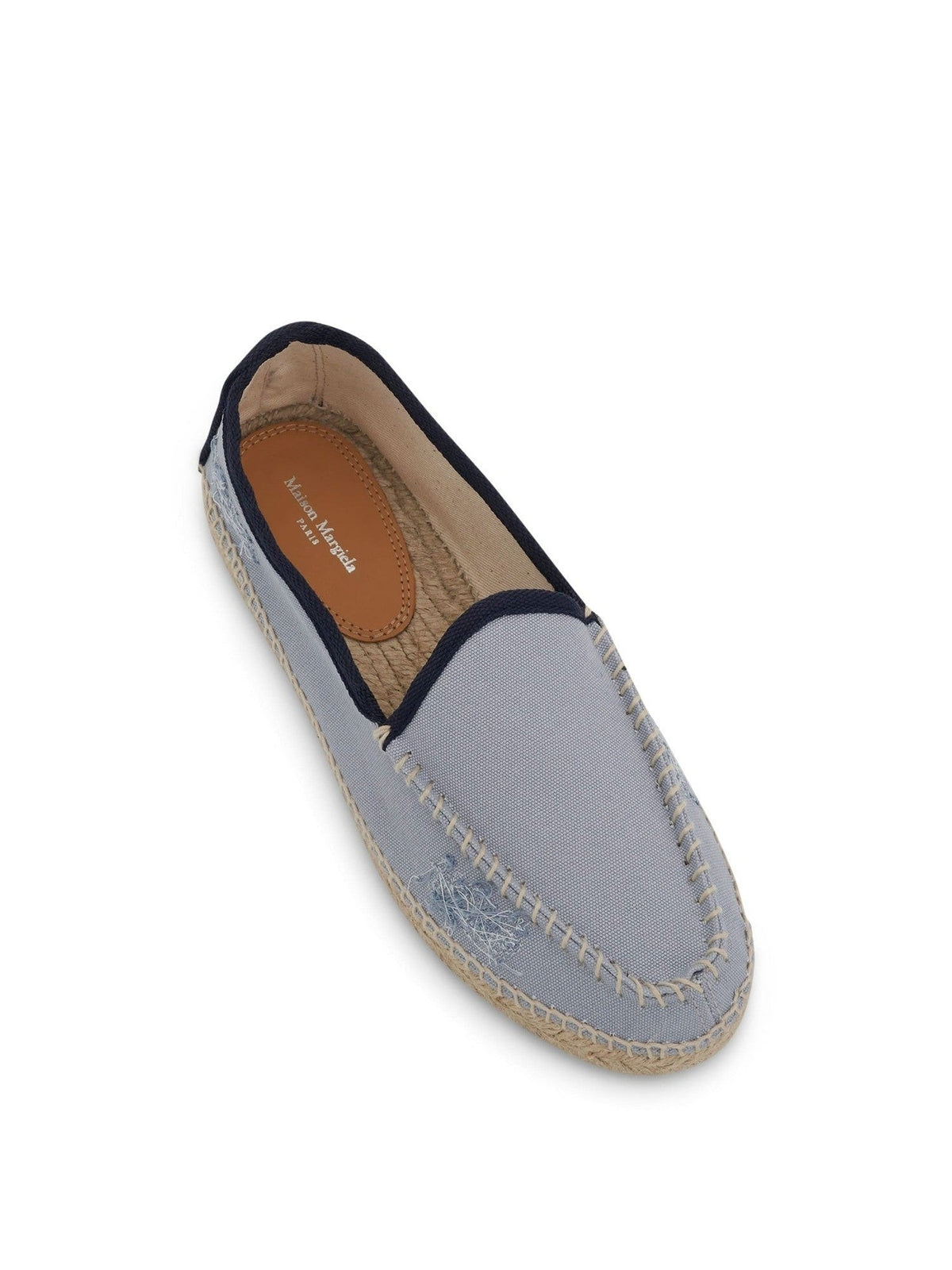Embroidered Espadrilles in Breeze Back View | MAISON MARGIELA