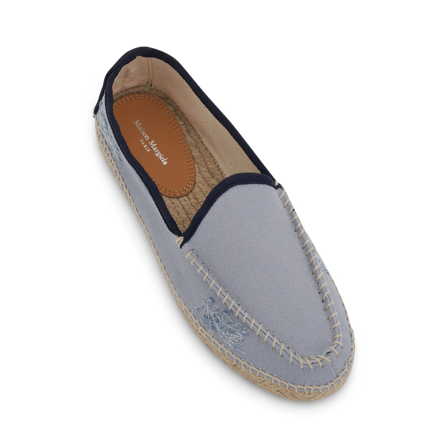 Embroidered Espadrilles in Breeze