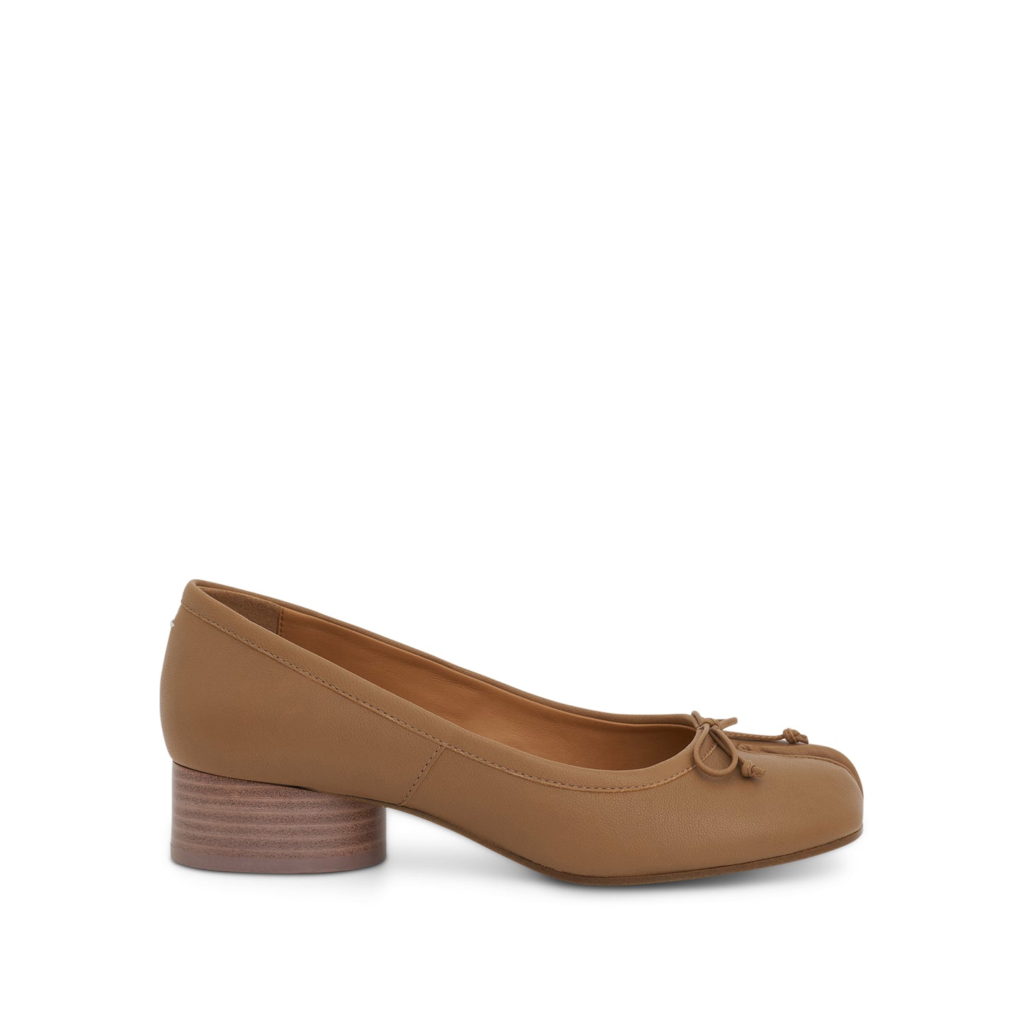 Tabi Ballerina 3cm Flats in Nude