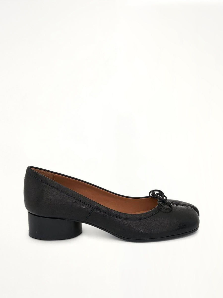 Tabi Ballerina 3cm Flats in Black