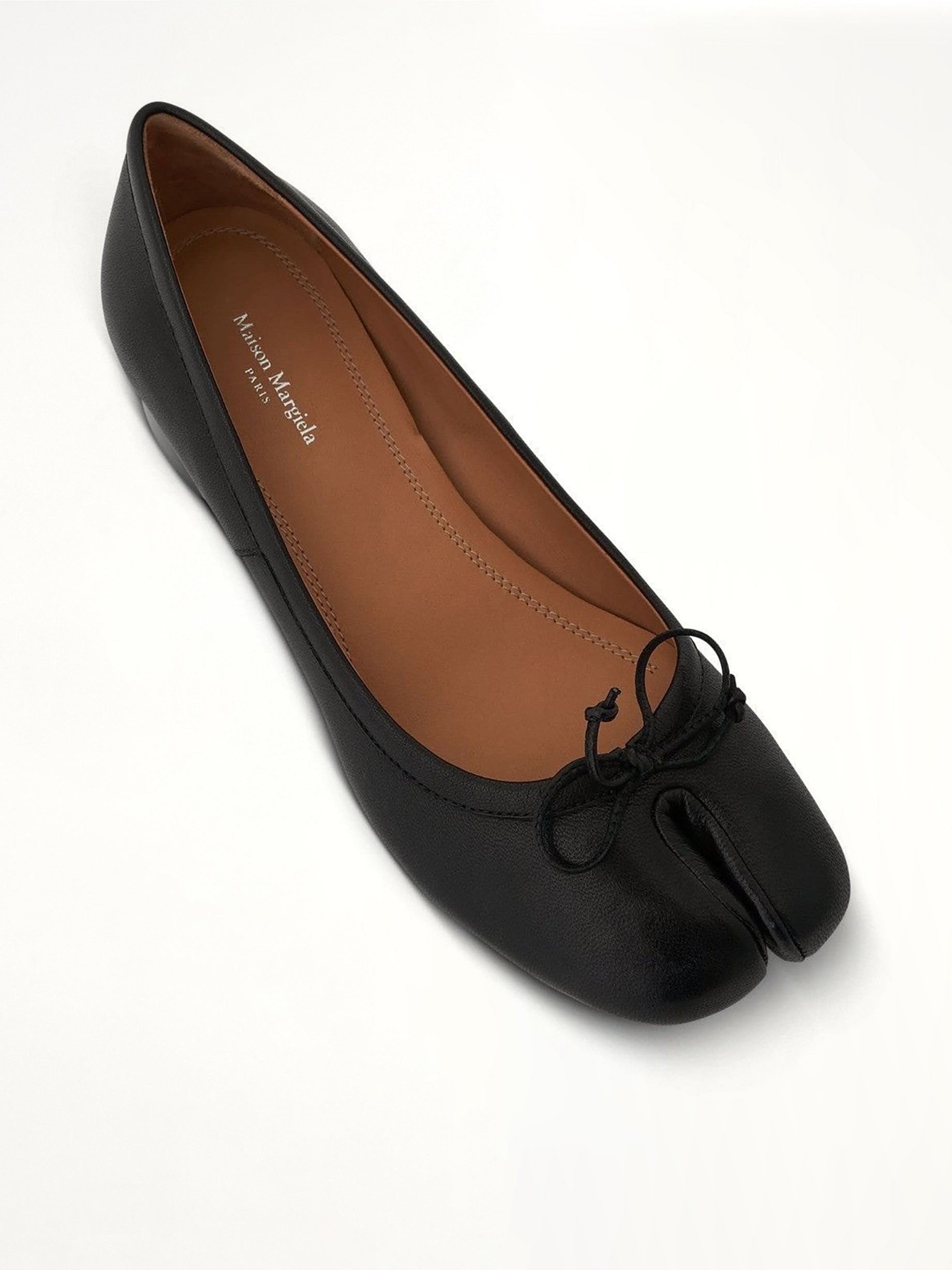 Tabi Ballerina 3cm Flats in Black