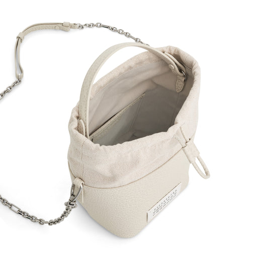 Small 5AC Bucket Bag in Greige