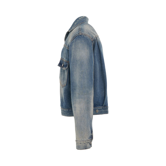 Classic Denim Jacket in Light Indigo