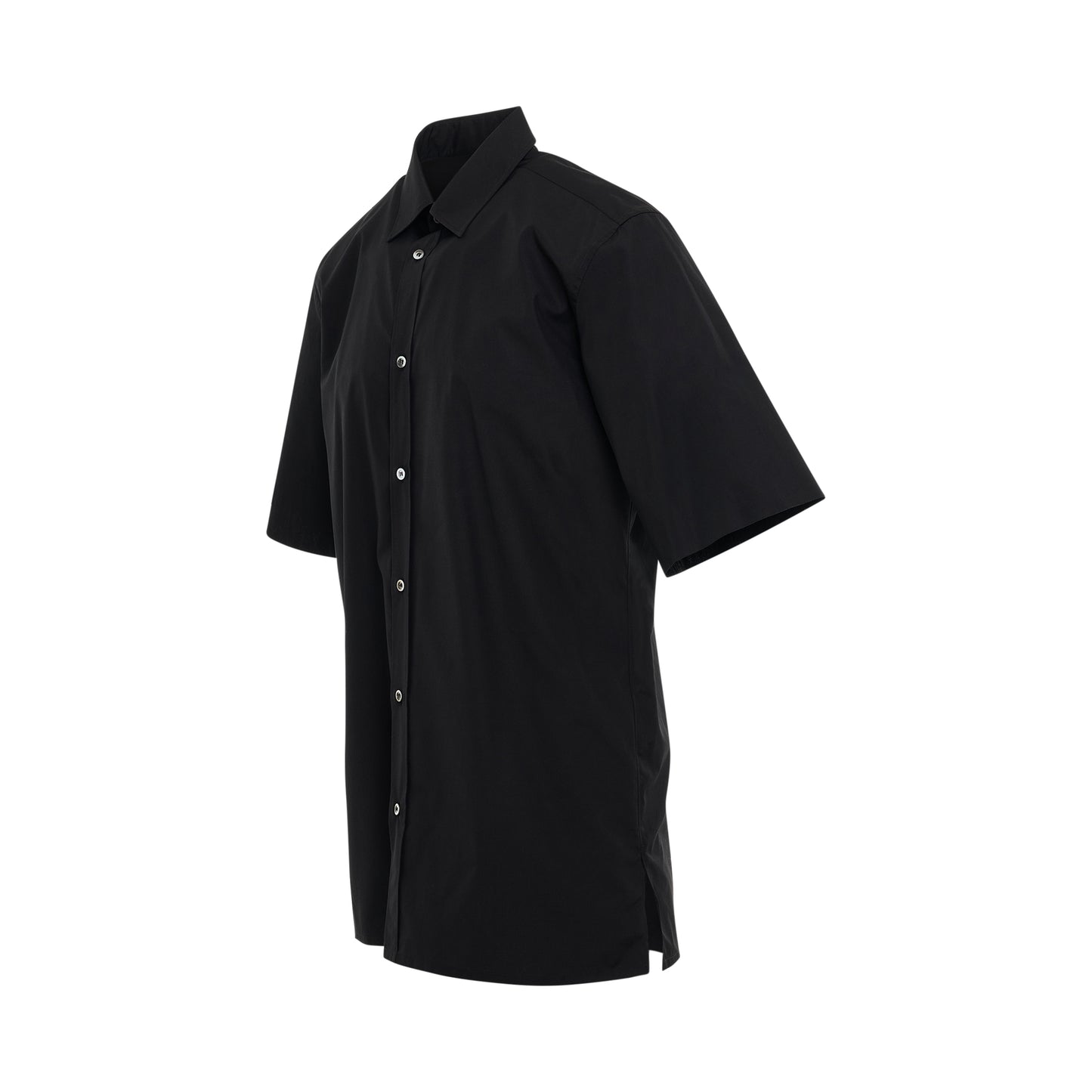 Classic Short Sleeved Shirt in Black