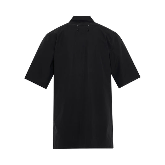 Classic Short Sleeved Shirt in Black