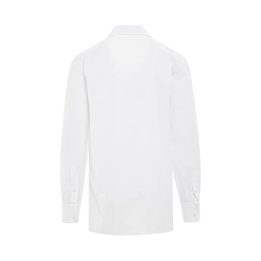 Classic Long Sleeve Shirt in White