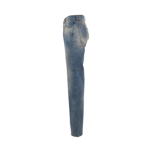 Relaxed Fit Jeans in Light Indigo