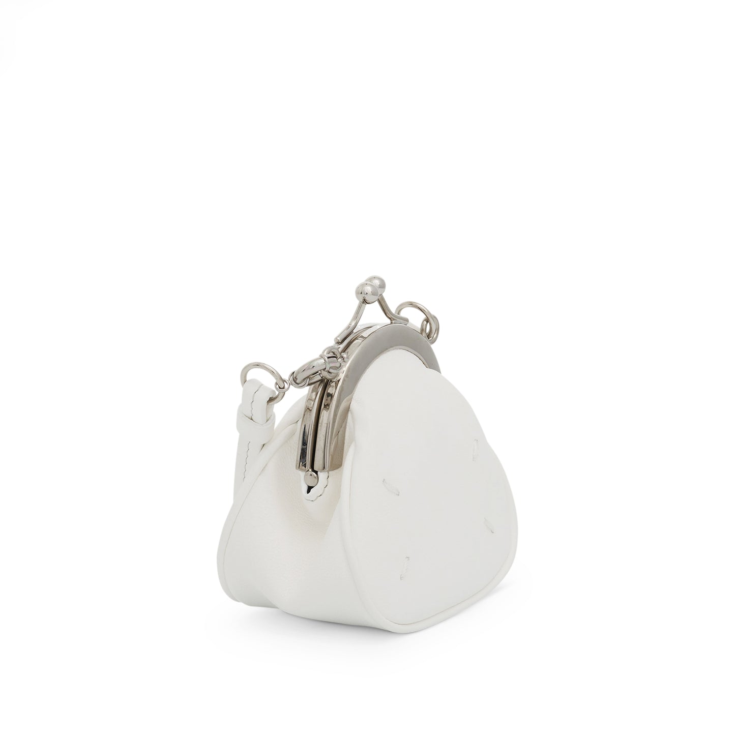 Micro Tabi Frame Bag in White