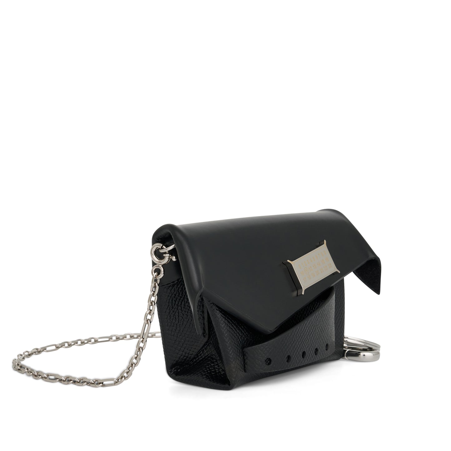 Maison Margiela Small Snatched Bag in Black
