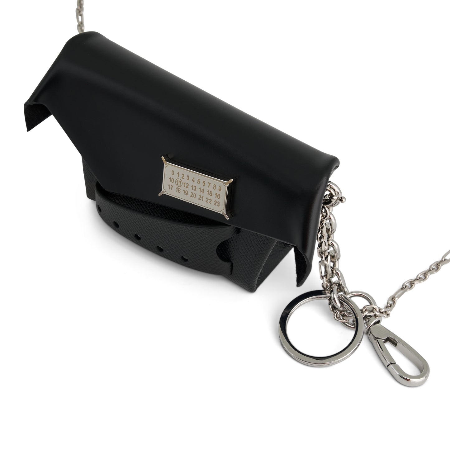 Maison Margiela Small Snatched Bag in Black