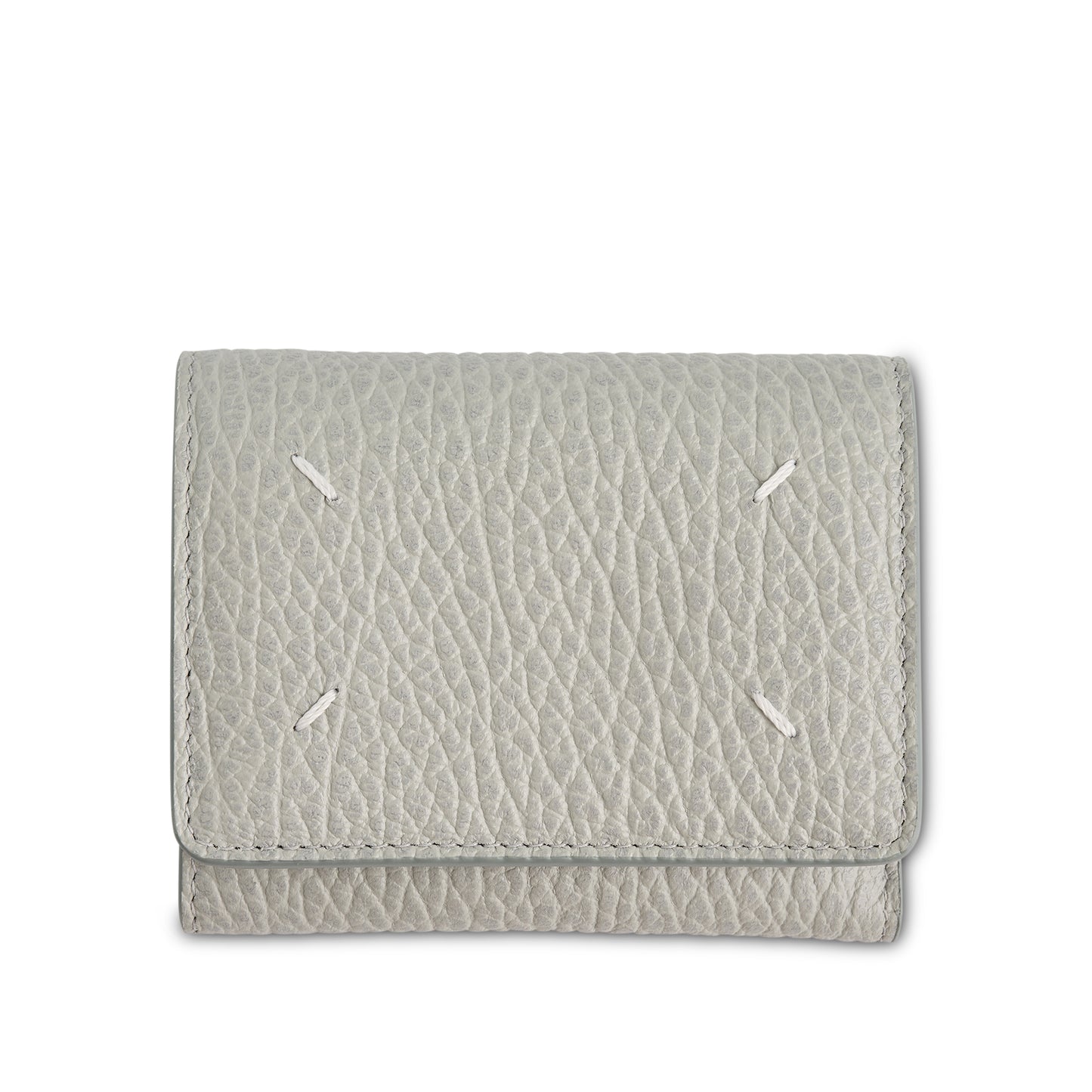 Four Stitches Tri Fold Wallet in Anisette