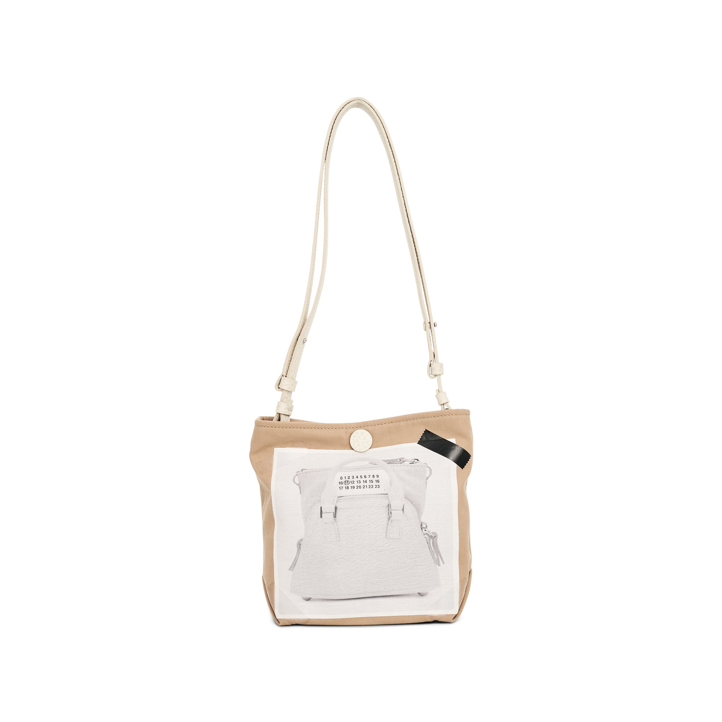 Trompel L'Oeil 5AC Baby Bag in Taupe/Greige