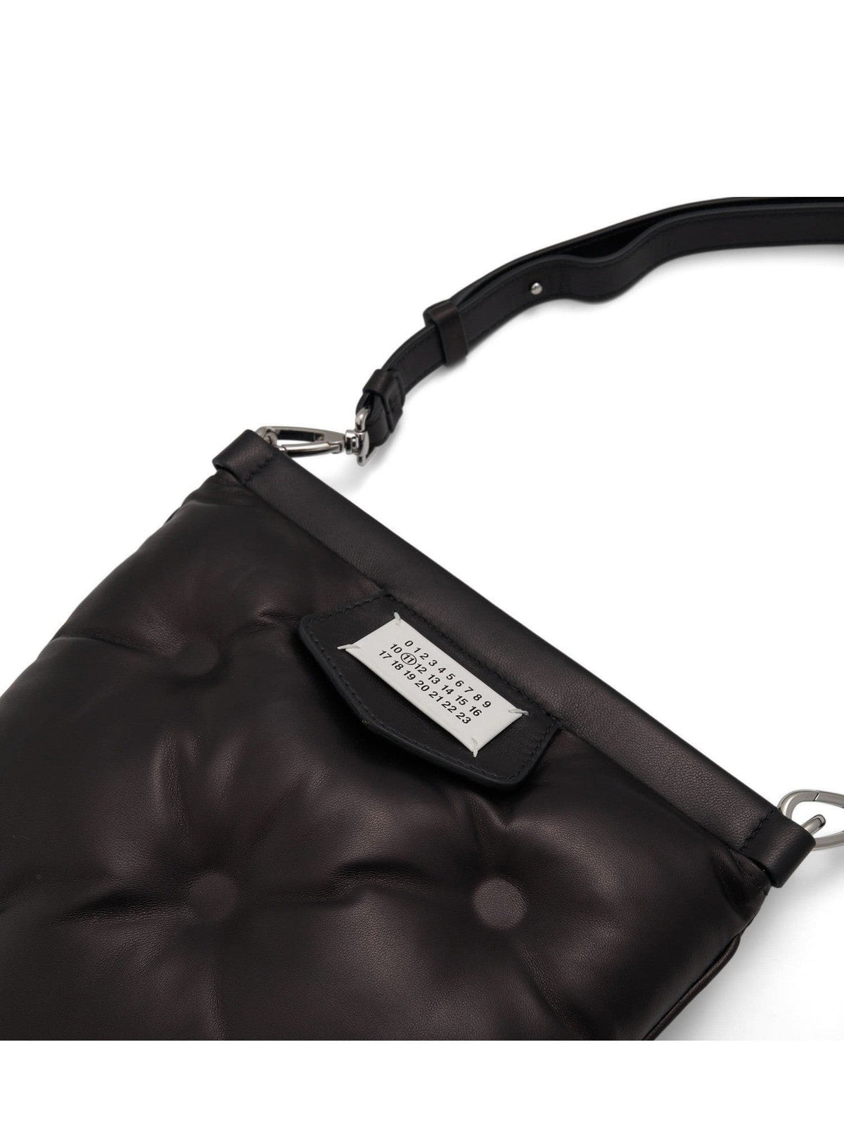 Maison Margiela Glam Slam Flat Pocket Bag in Black