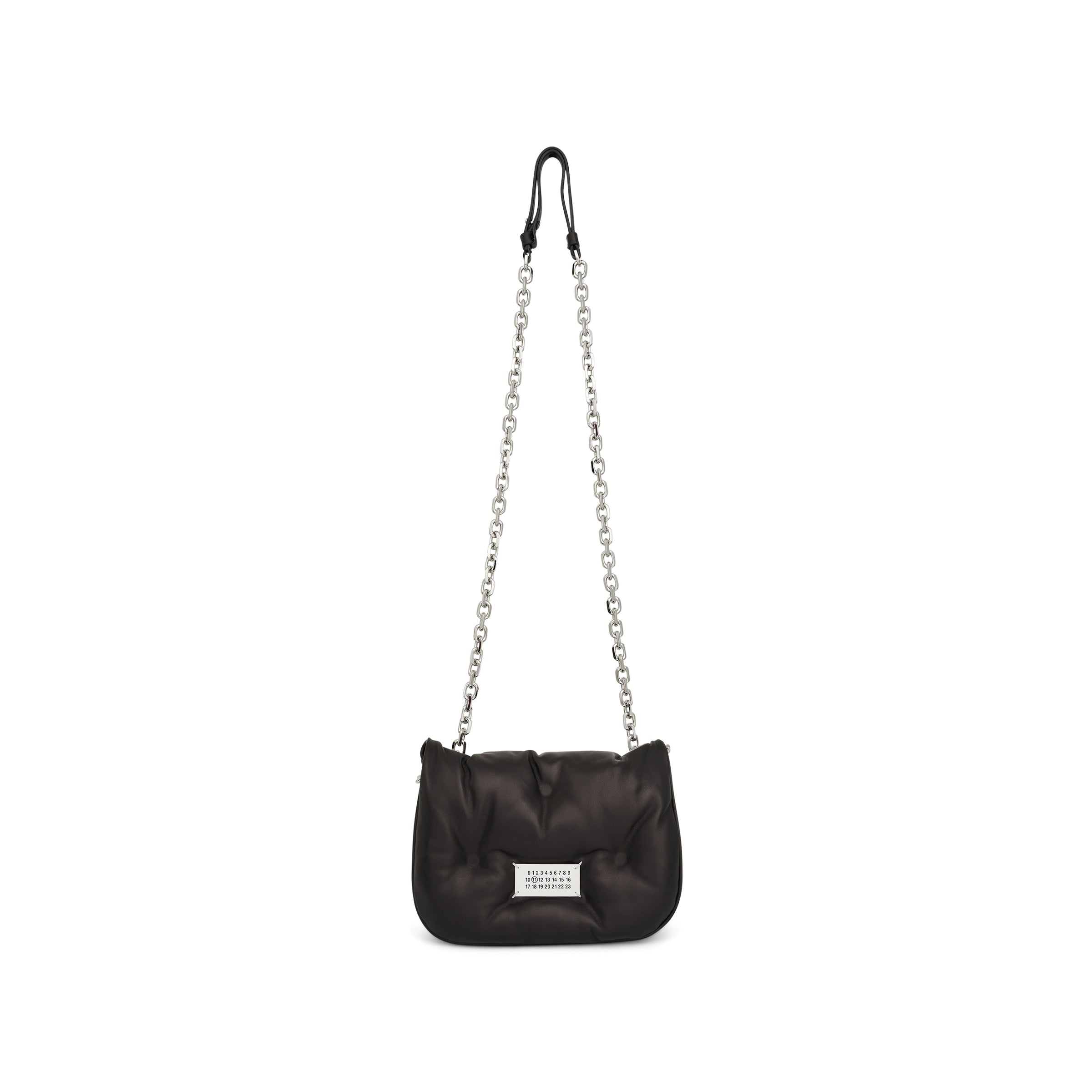 Small Glam Slam Flap Bag in Black