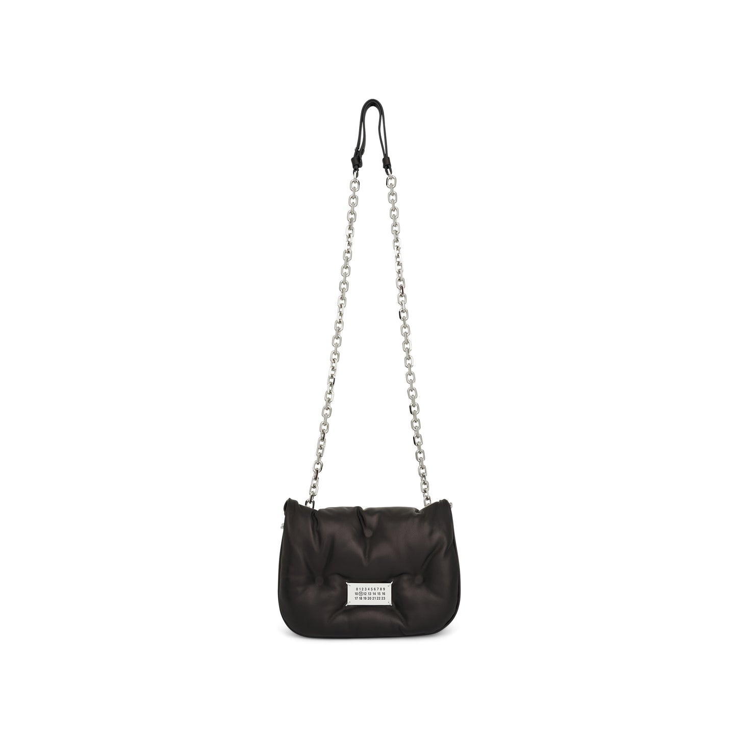 Small Glam Slam Flap Bag in Black