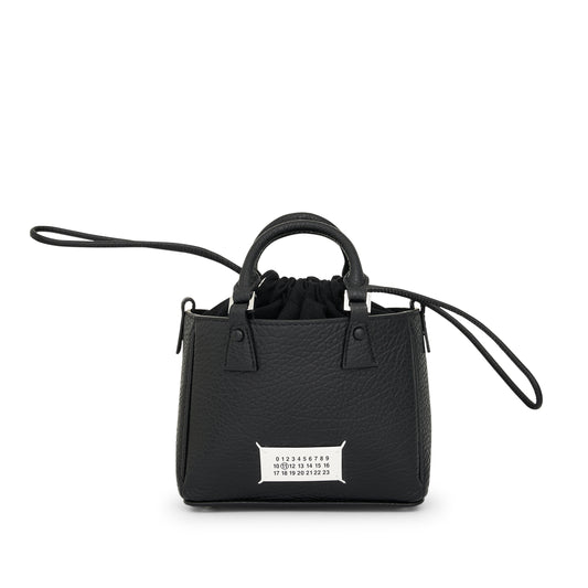 5AC Horizontal Tote Bag in Black