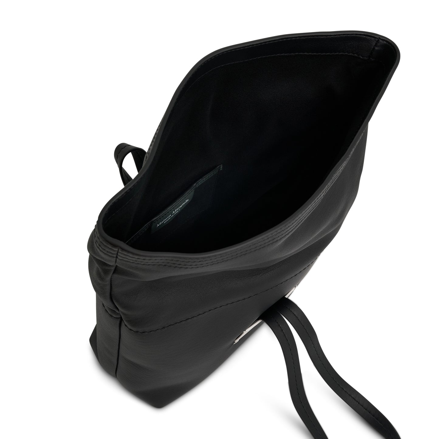 Leather Clutch Bag in Black