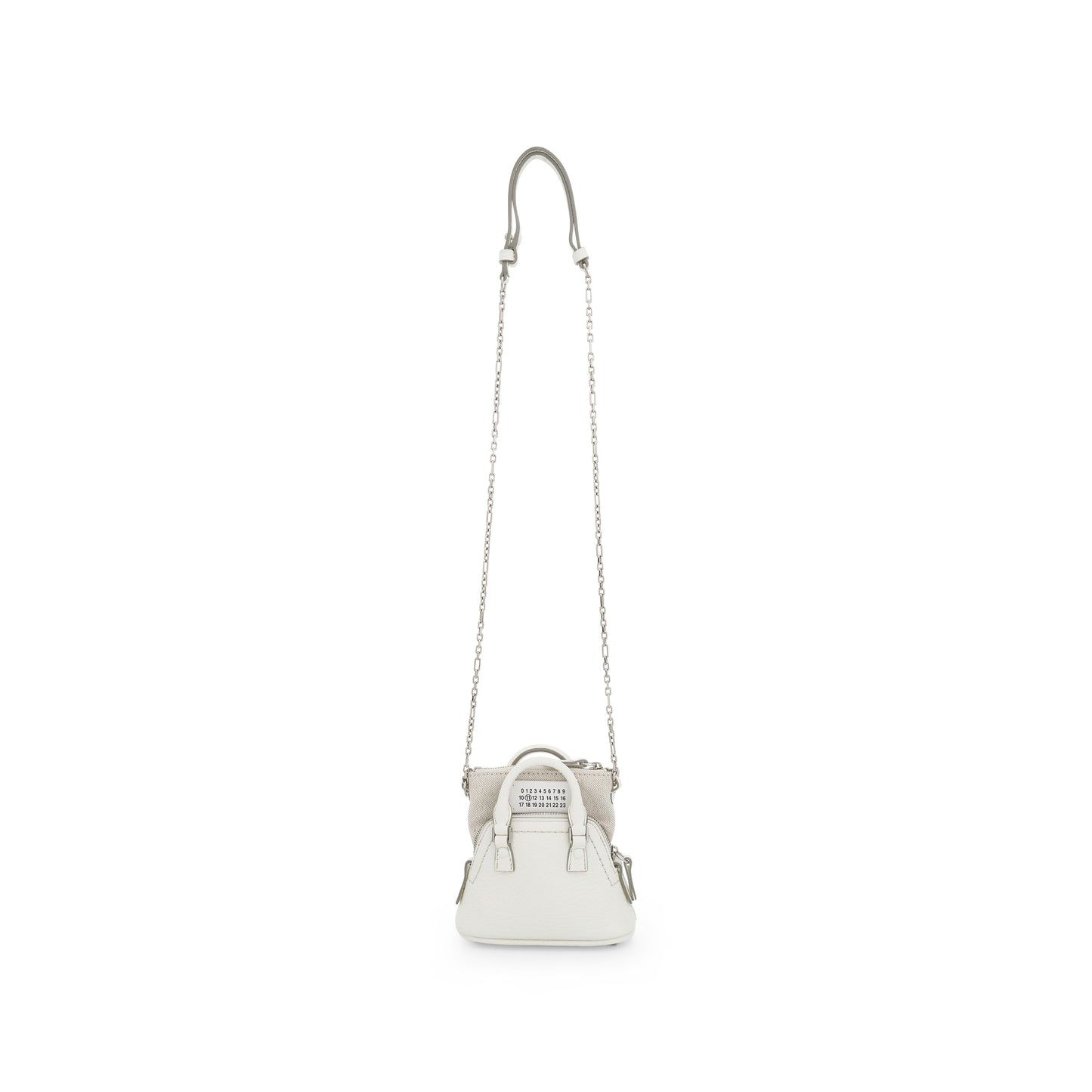 Baby 5AC Leather Bag in White