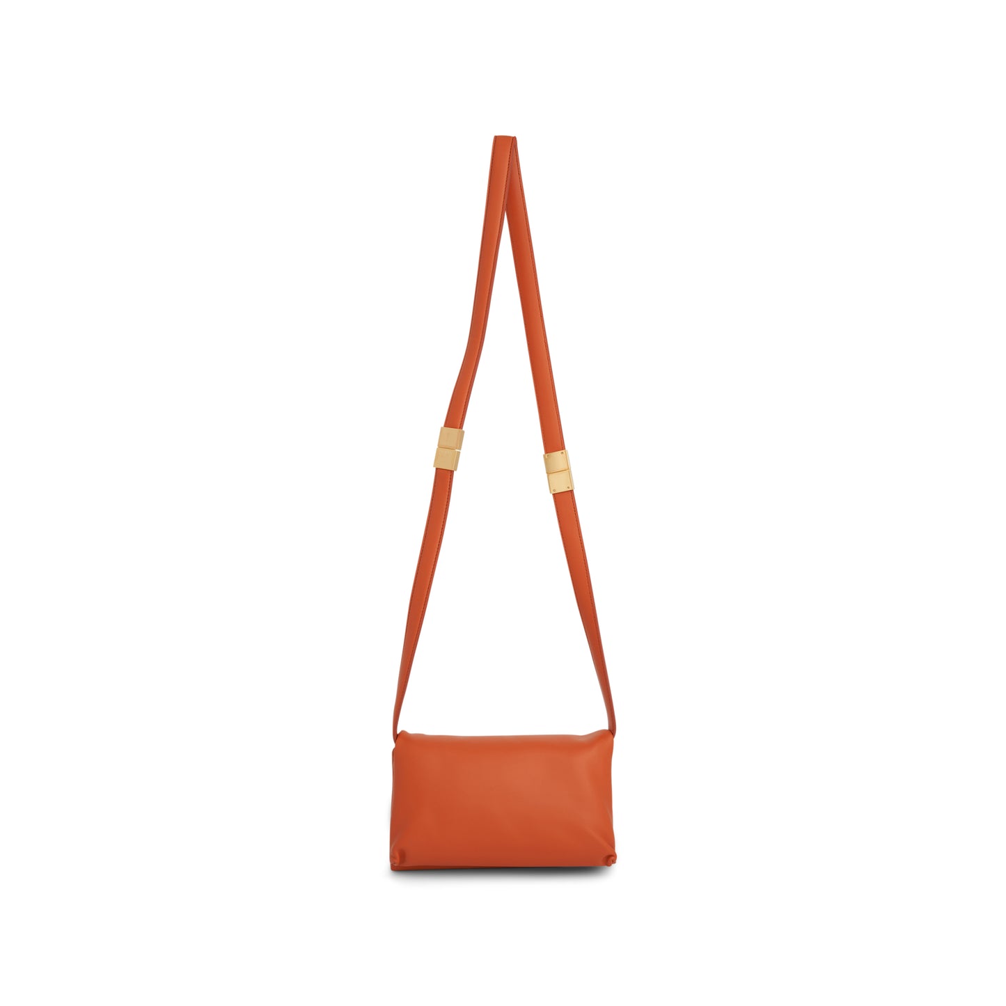 Prisma Small Leather Bag in Chili