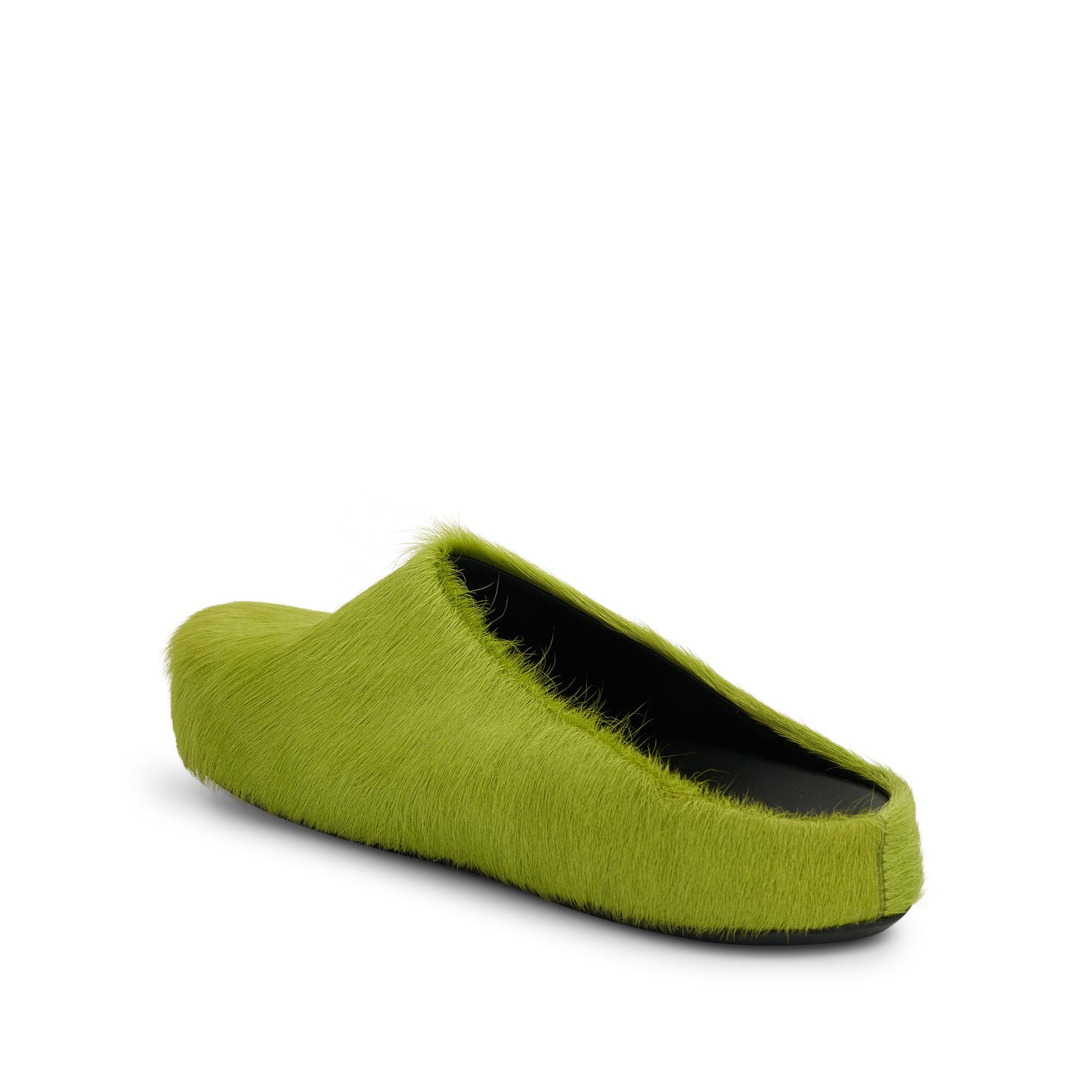 Fussbett Long Hair Sabot in Light Lime