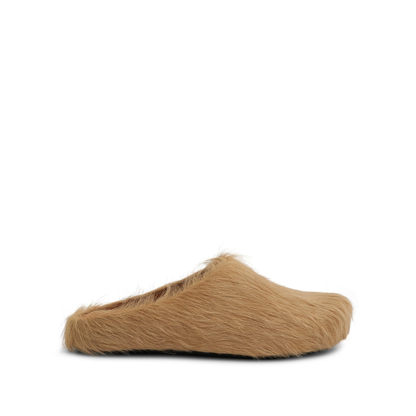 Fussbett Long Hair Sabot in Soft Beige