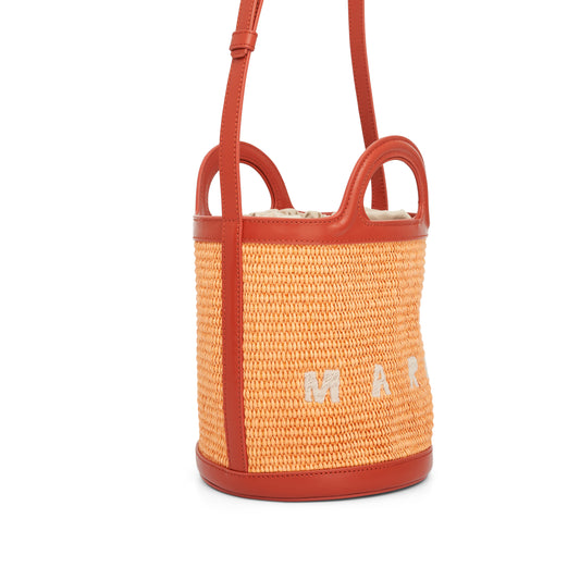 Tropicalia Bucket Bag in Orange